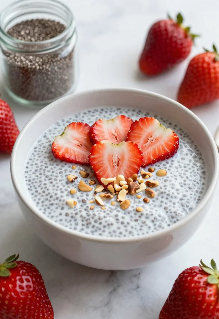12 Healthy Strawberry Recipes for Fresh Simple Everyday Eats - 2. Strawberry Chia Pudding