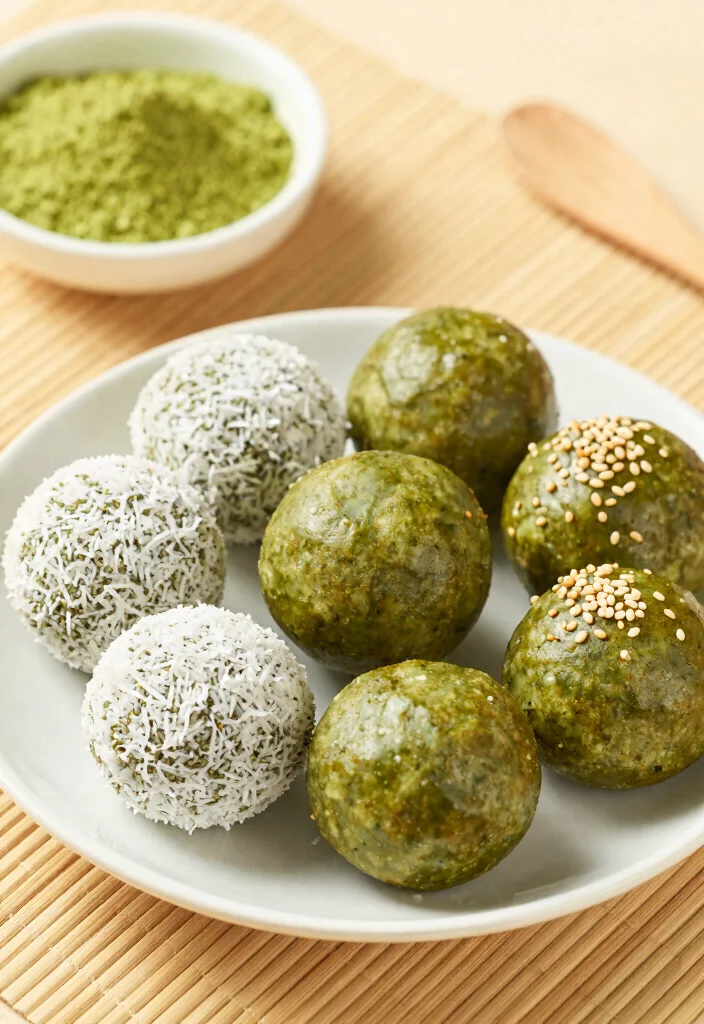 12 Healthy Sweet Treat Recipes for Light Easy Everyday Snacks - 11. Matcha Energy Balls