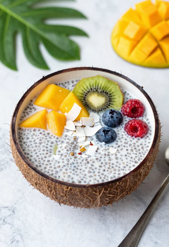 12 Healthy Sweet Treat Recipes for Light Easy Everyday Snacks - 6. Coconut Chia Pudding