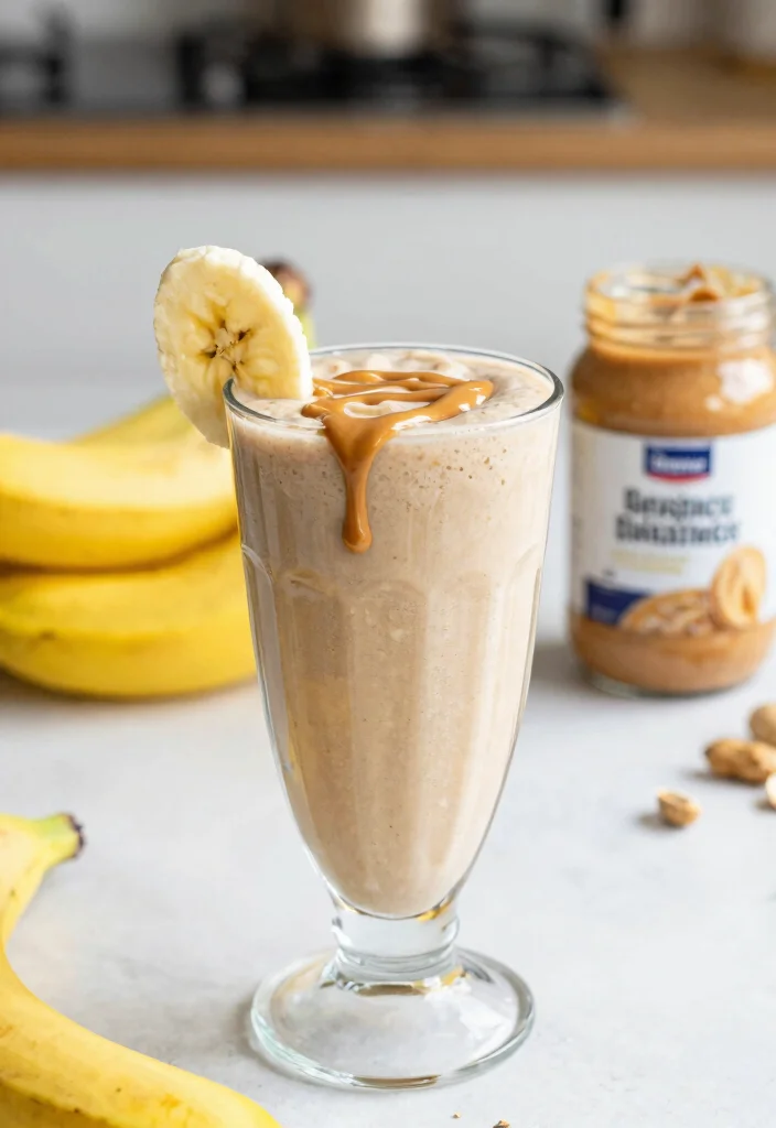 12 Healthy Sweet Treat Recipes for Light Easy Everyday Snacks - 7. Peanut Butter Banana Smoothie