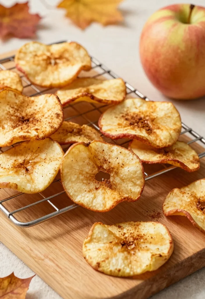 12 Healthy Sweet Treat Recipes for Light Easy Everyday Snacks - 8. Baked Apple Chips