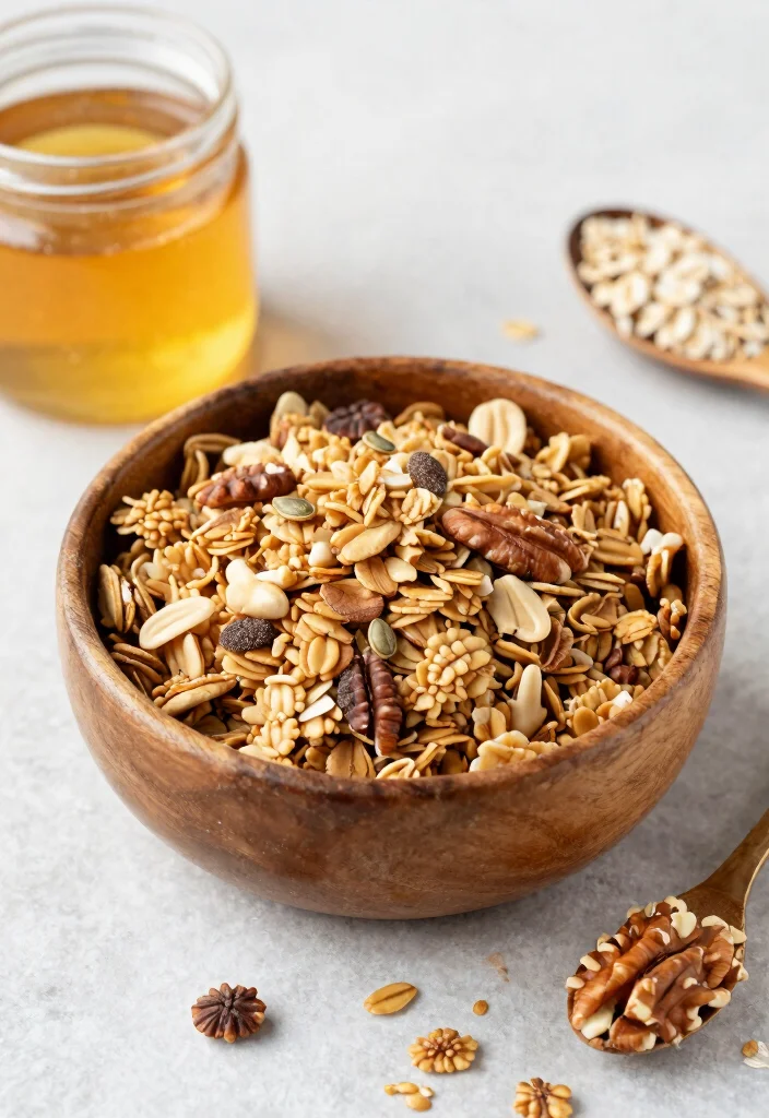 12 Healthy Sweet Treat Recipes for Light Easy Everyday Snacks - 9. Nutty Granola Clusters