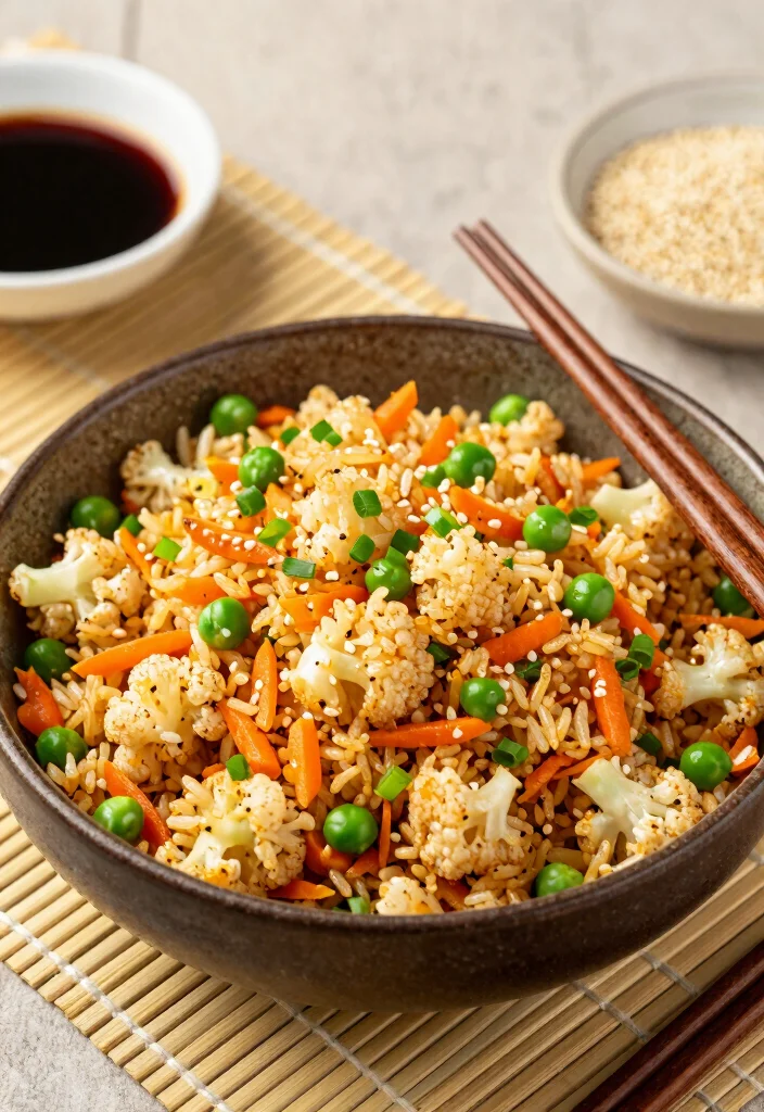 12 Keto Riced Cauliflower Recipes for Easy Low-Carb Sides - 2. Cauliflower Fried Rice