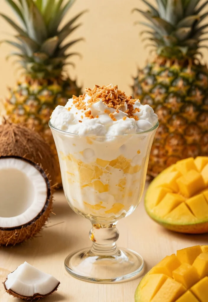 12 Layered Dessert Recipes for Easy Impressive Sweet Treats - 4. Coconut Cream Delight