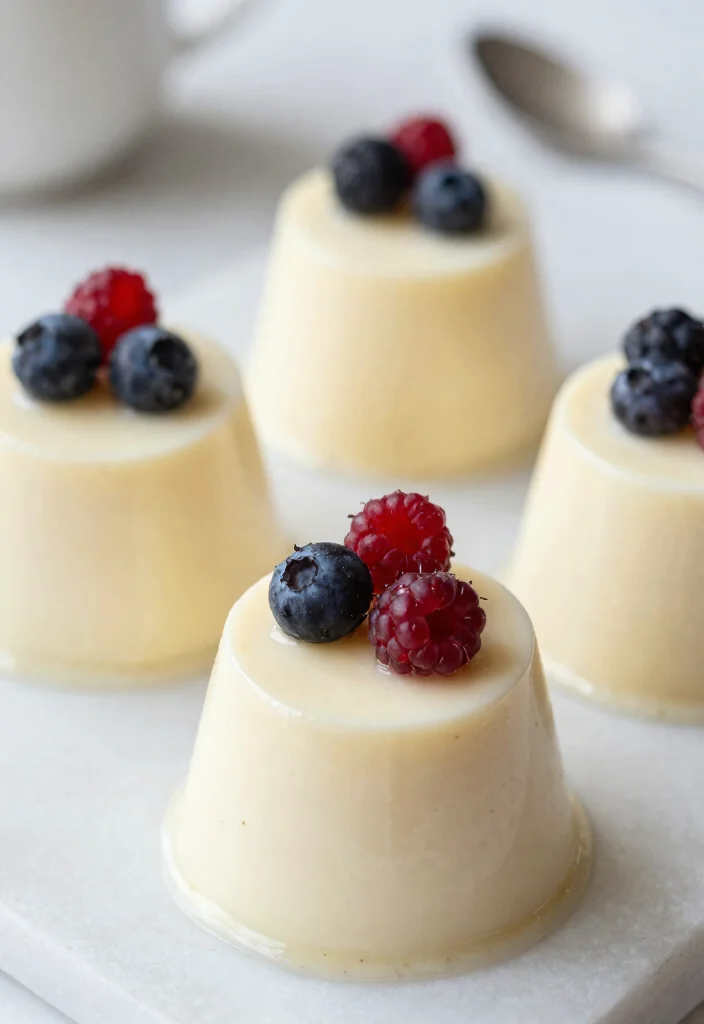 12 Layered Dessert Recipes for Easy Impressive Sweet Treats - 9. Vanilla Bean Panna Cotta