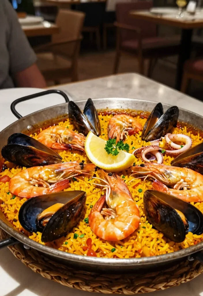 12 Seafood Dinner Recipes for Easy Flavorful Weeknight Meals - 10. Seafood Paella