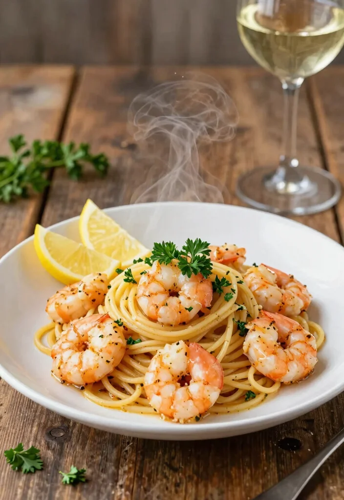 12 Seafood Dinner Recipes for Easy Flavorful Weeknight Meals - 4. Shrimp Scampi Linguine