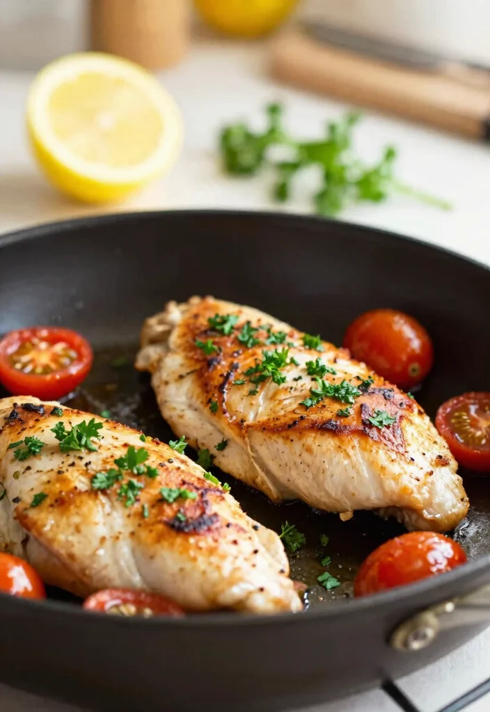 12 Skillet Dinner Recipes for Fast One-Pan Weeknight Meals - 1. One-Pan Lemon Garlic Chicken