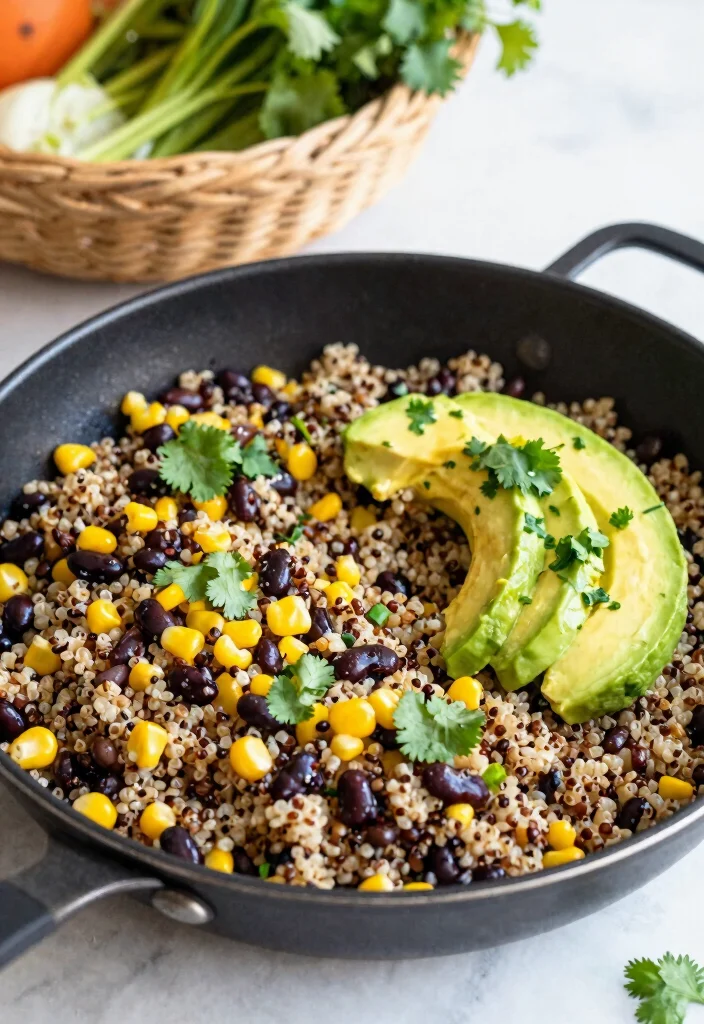12 Skillet Dinner Recipes for Fast One-Pan Weeknight Meals - 4. Southwestern Quinoa Skillet