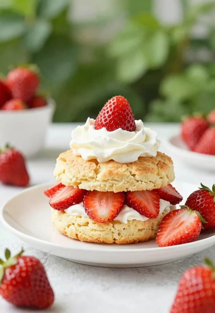 12 Southern Dessert Recipes for Cozy Classic Homemade Sweets - 10. Strawberry Shortcake