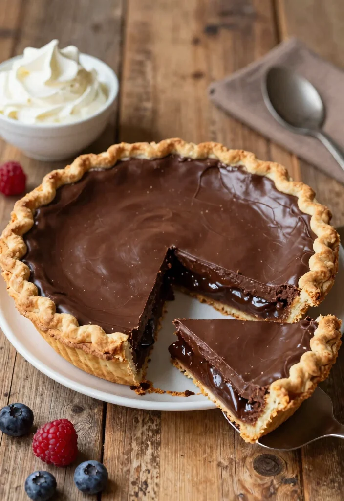 12 Southern Dessert Recipes for Cozy Classic Homemade Sweets - 7. Chocolate Chess Pie