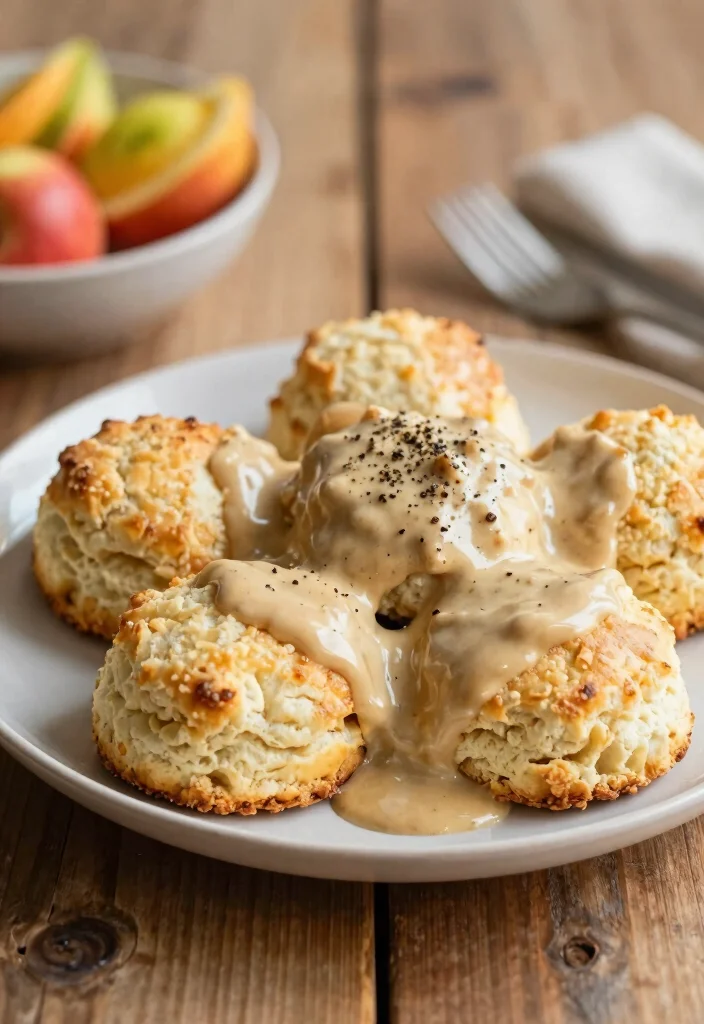 12 Southern Dinner Recipes for Cozy Classic Family Meals - 8. Biscuits and Gravy