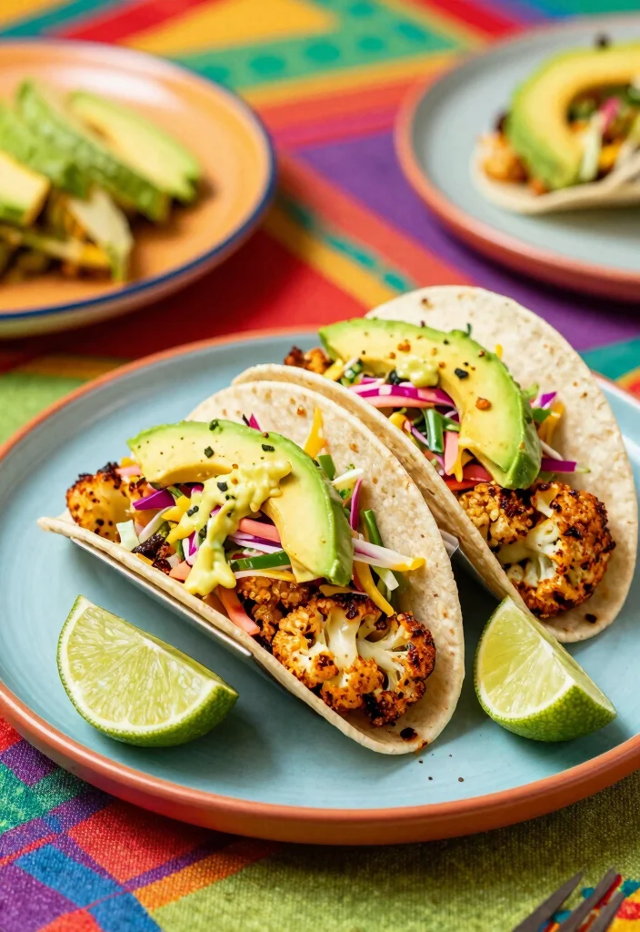 12 Unique Healthy Dinner Recipes for Fresh Creative Weeknights - 6. Korean BBQ Cauliflower Tacos