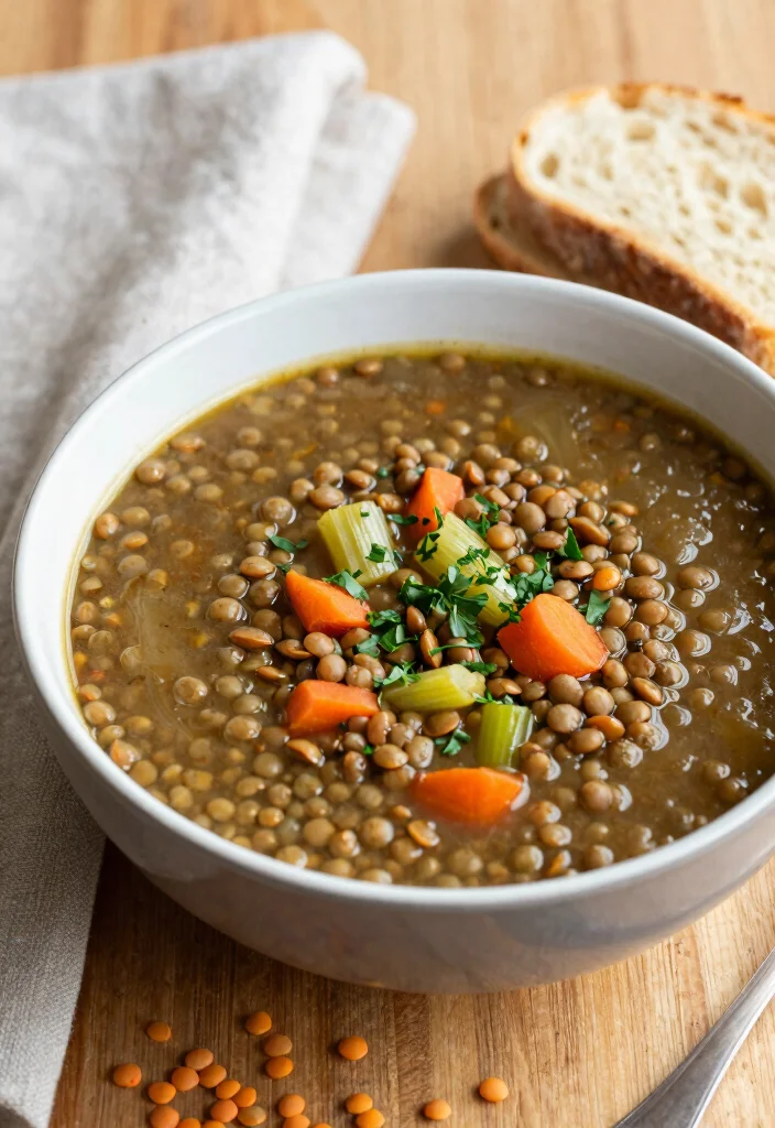 12 Vegan Dutch Oven Recipes for Cozy One-Pot Meals - 4. Cozy Vegan Lentil Soup