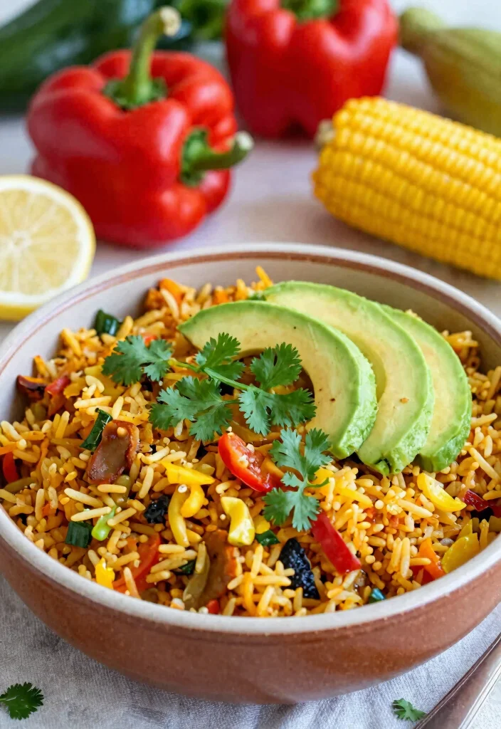 12 Vegan Rice Recipes for Easy Budget-Friendly Meals - 1. One-Pot Vegan Mexican Rice