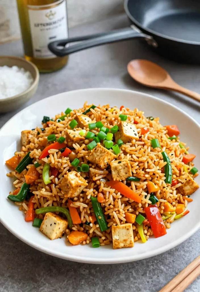 12 Vegan Rice Recipes for Easy Budget-Friendly Meals - 6. Easy Vegan Fried Rice