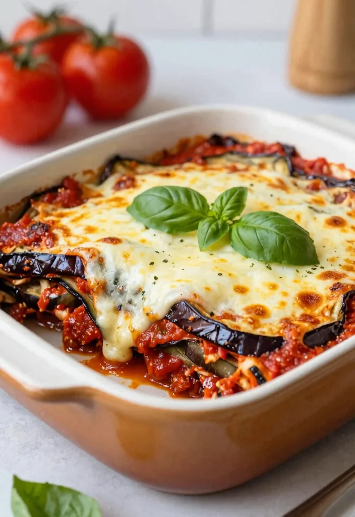 12 Weight Watchers Dinner Recipes for Light Easy Weeknight Meals - 12. Easy Baked Eggplant Parmesan