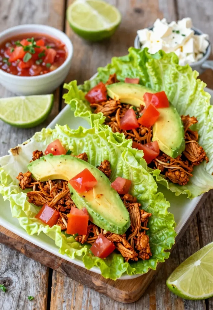 12 Weight Watchers Dinner Recipes for Light Easy Weeknight Meals - 5. Turkey Taco Lettuce Wraps