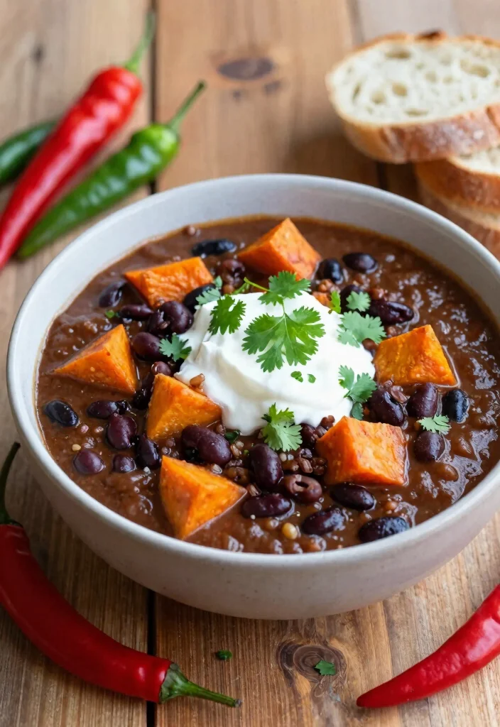 12 Weight Watchers Dinner Recipes for Light Easy Weeknight Meals - 6. Sweet Potato & Black Bean Chili