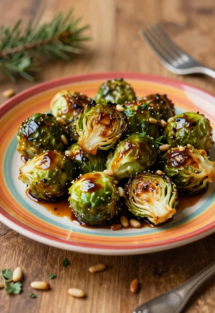 12 Whole30 Dinner Recipes for Clean Simple Weeknight Eating - 10. Balsamic Glazed Brussels Sprouts