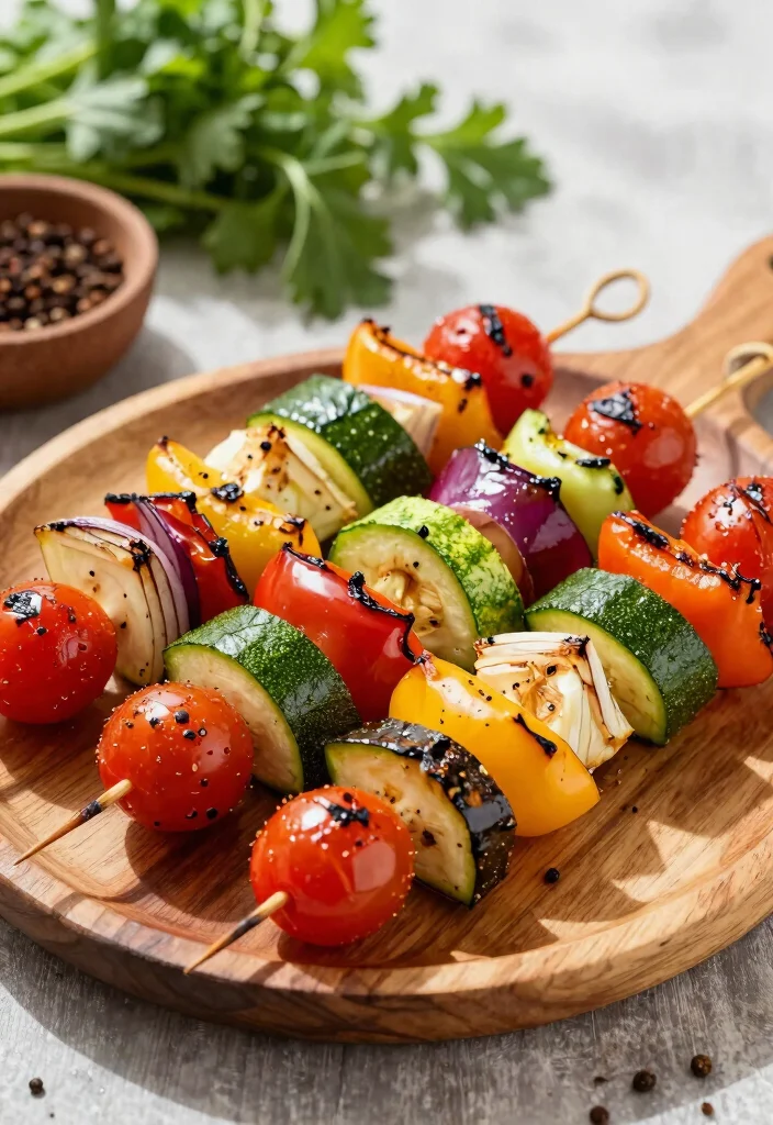 12 Whole30 Dinner Recipes for Clean Simple Weeknight Eating - 11. Grilled Vegetable Skewers