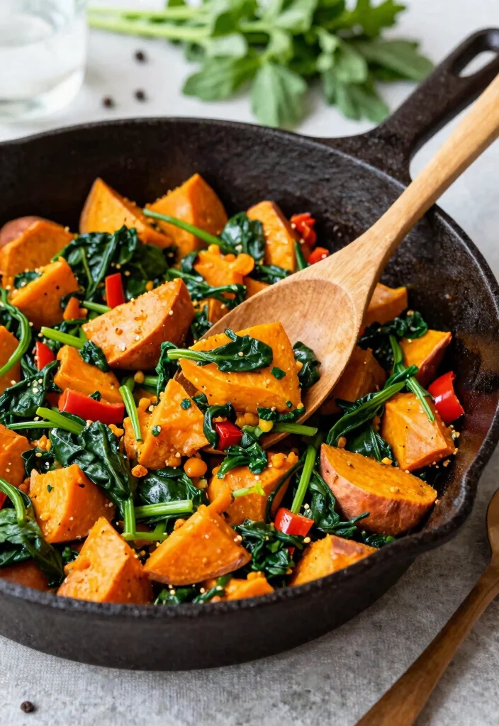 12 Whole30 Dinner Recipes for Clean Simple Weeknight Eating - 2. Sweet Potato & Spinach Hash