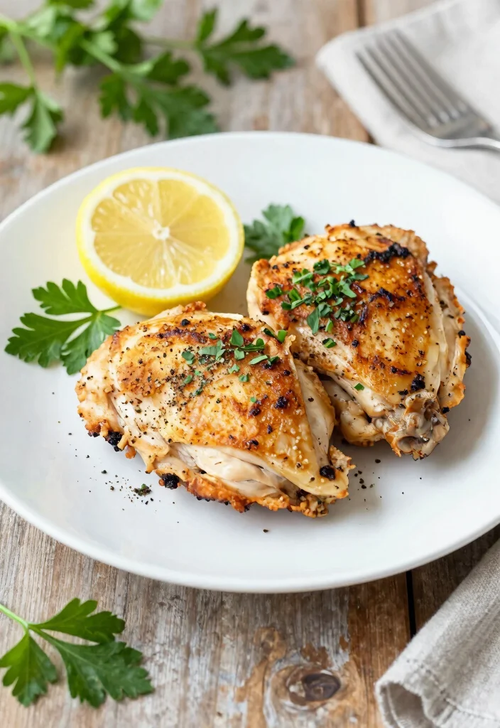 14 Healthy Air Fryer Recipes for Quick Light Weeknight Meals - 1. Air Fryer Lemon Garlic Chicken
