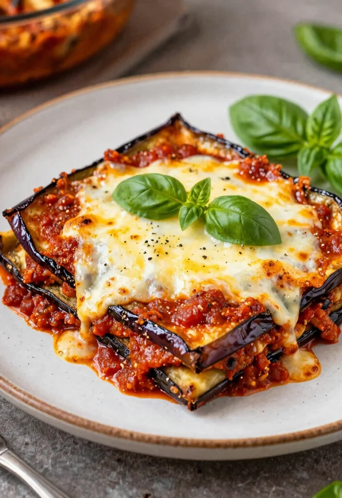 14 Healthy Air Fryer Recipes for Quick Light Weeknight Meals - 13. Air Fryer Eggplant Parmesan