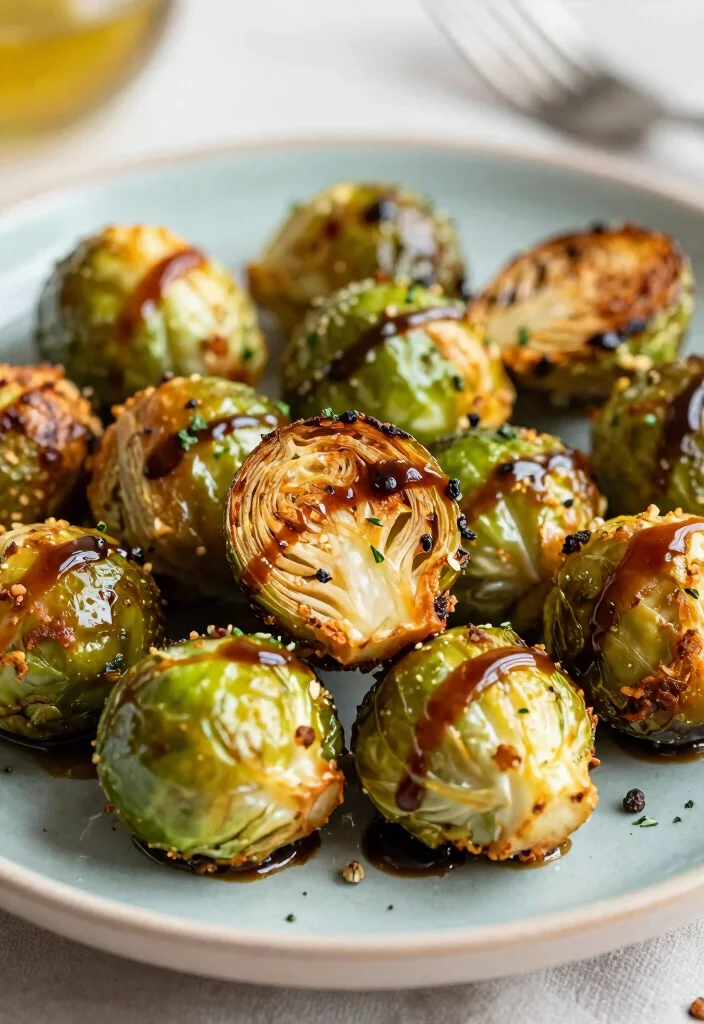 14 Healthy Air Fryer Recipes for Quick Light Weeknight Meals - 2. Crispy Air Fryer Brussels Sprouts