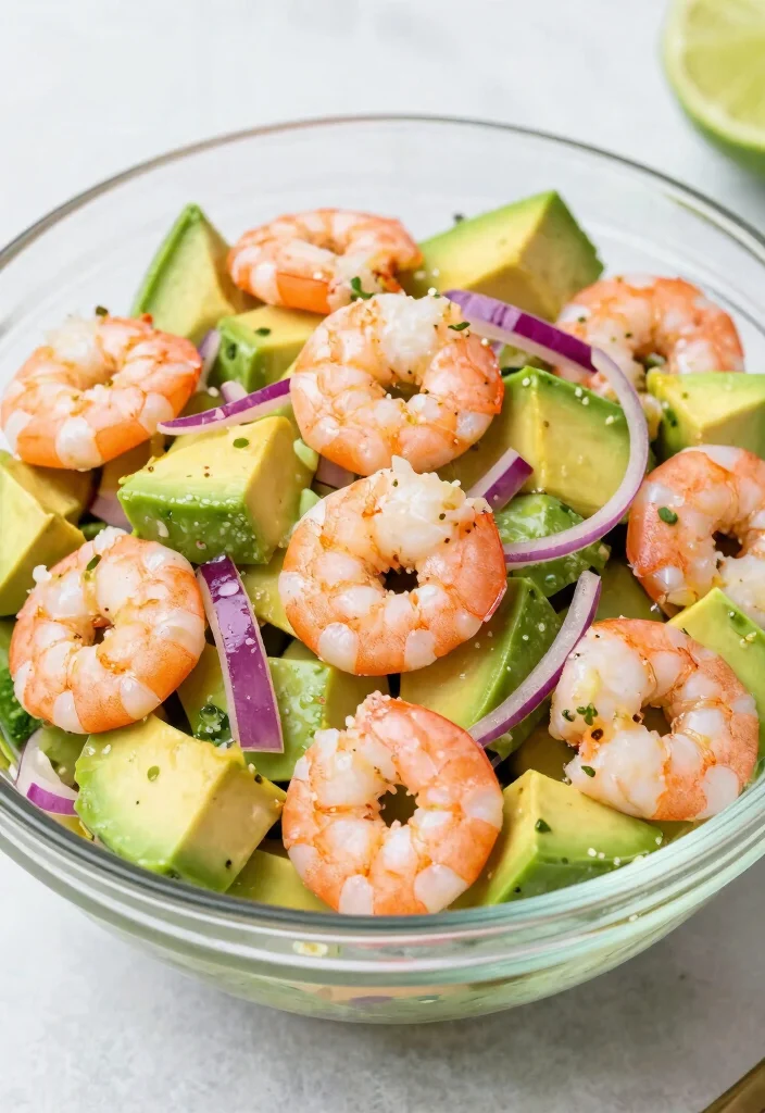 14 Keto Dinner Recipes for Easy Satisfying Low-Carb Meals - 14. Shrimp and Avocado Salad