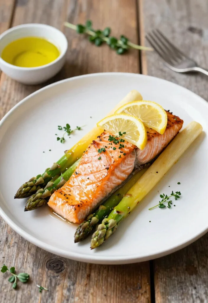 14 Most Popular Keto Recipes for Simple Everyday Low-Carb Meals - 11. Baked Salmon with Asparagus