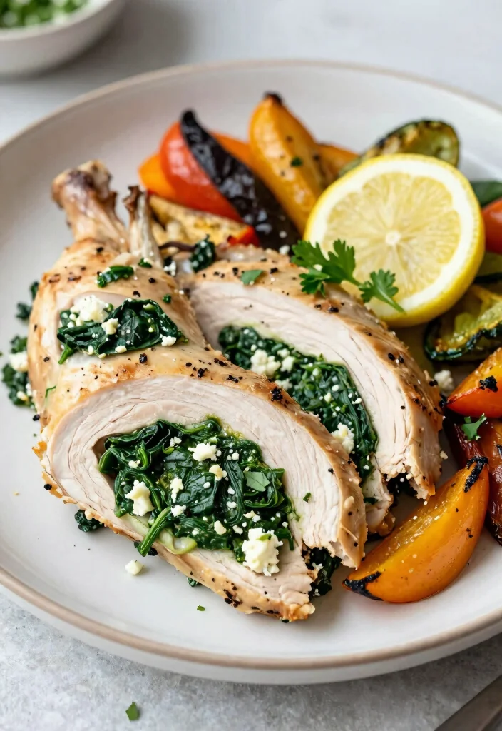 14 Most Popular Keto Recipes for Simple Everyday Low-Carb Meals - 7. Spinach and Feta Stuffed Chicken