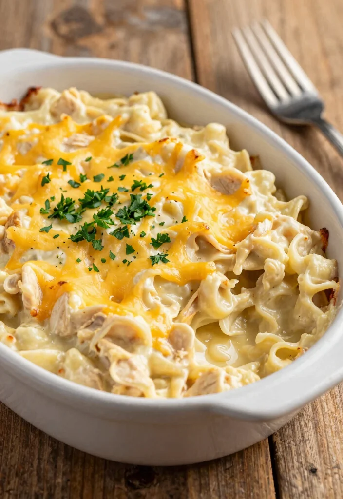 14 Most Popular Keto Recipes for Simple Everyday Low-Carb Meals - 9. Chicken Alfredo Casserole