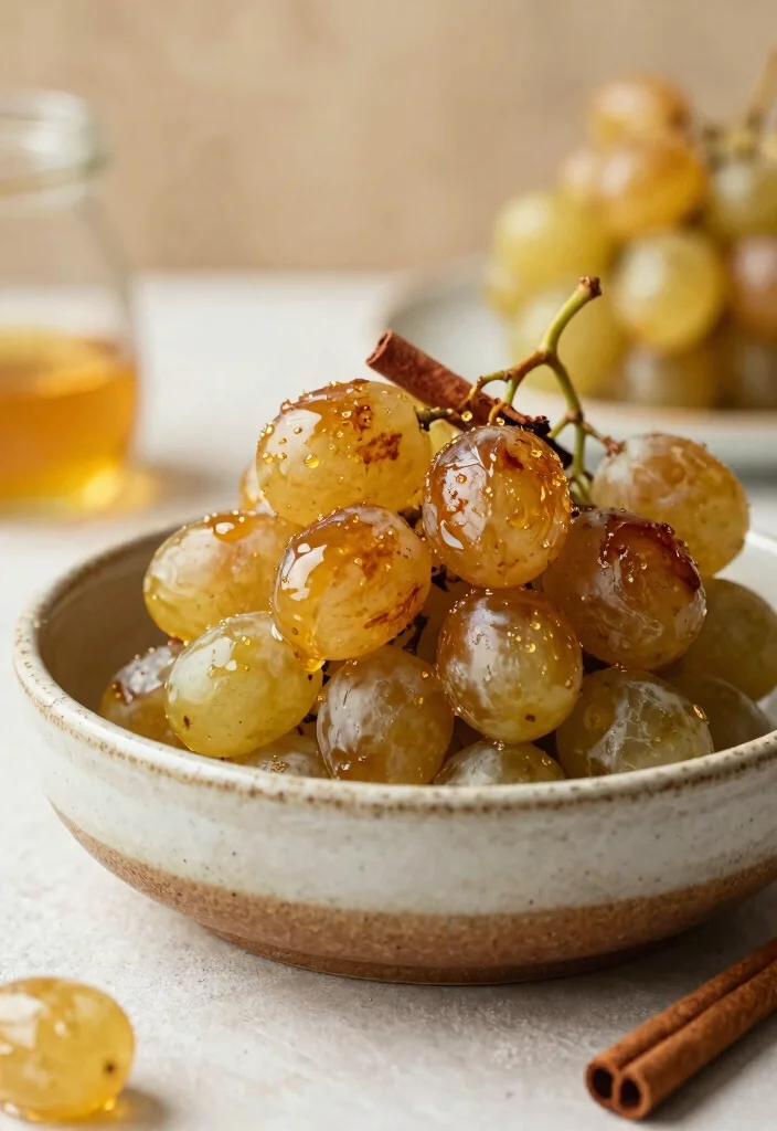 8 Grape Dessert Recipes for Fresh Simple Fruity Sweets - 6. Roasted Grapes with Honey