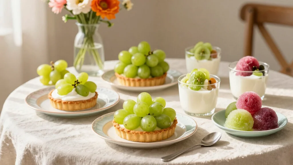 8 Grape Dessert Recipes for Fresh Simple Fruity Sweets